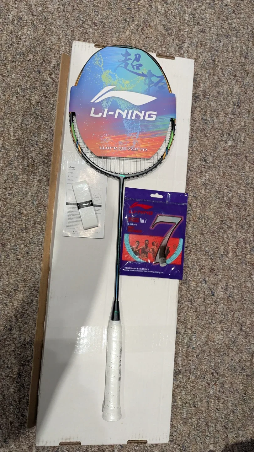 Li-Ning Windstorm 72 SLIV Badminton Racket & more