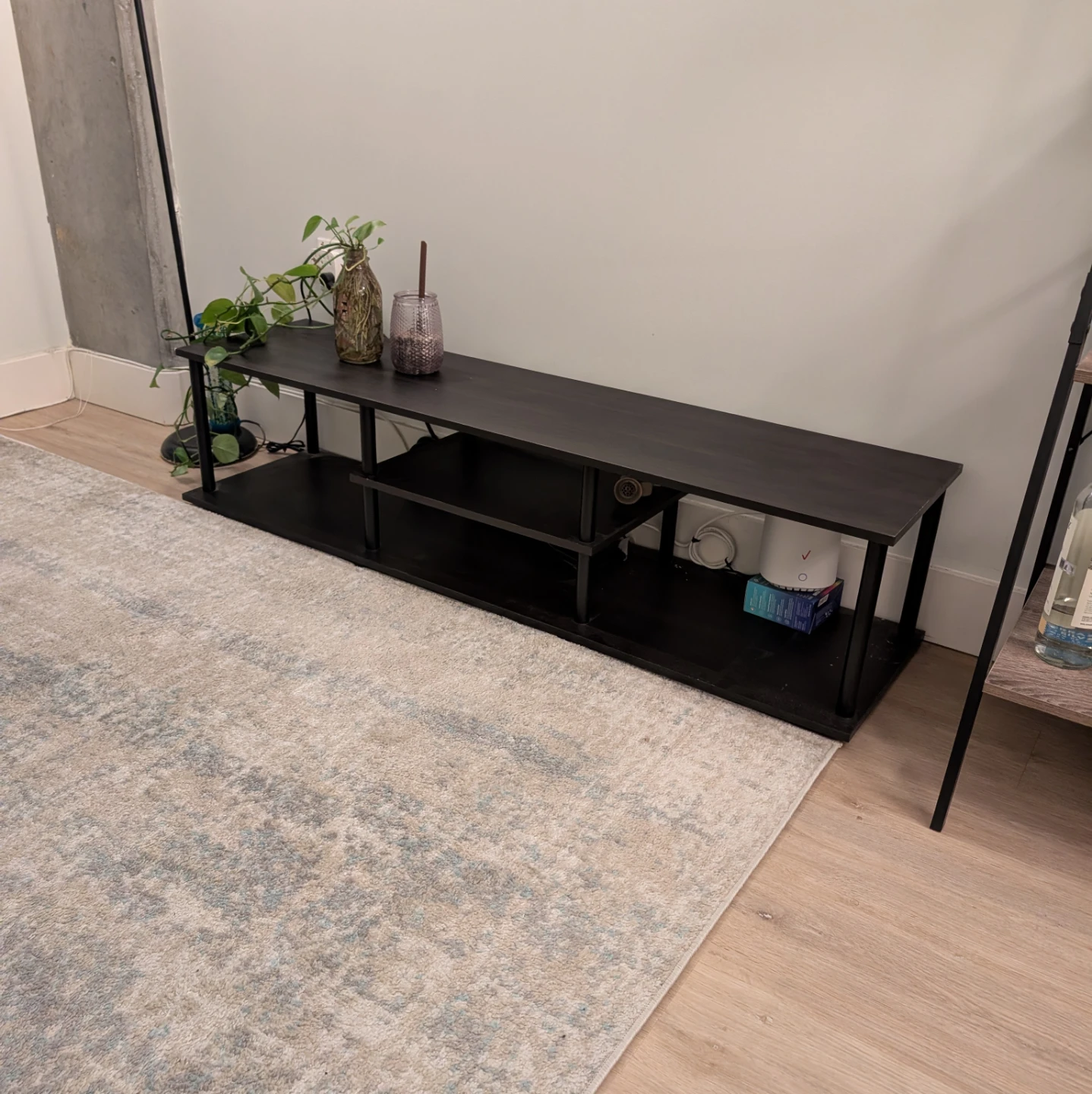 Black TV Stand - photo 2