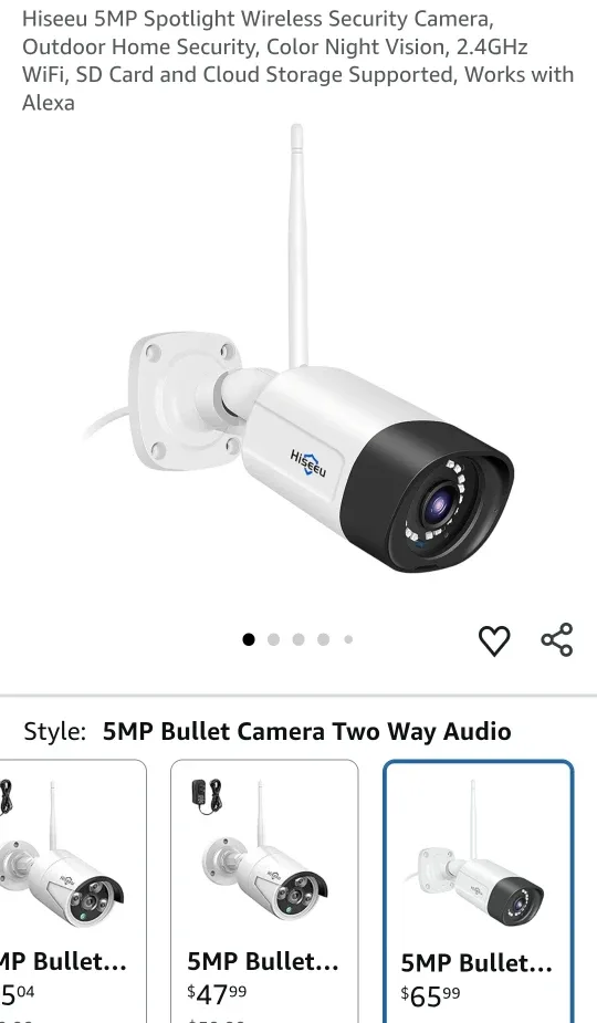 New - Spotlight Wireless Security Camera