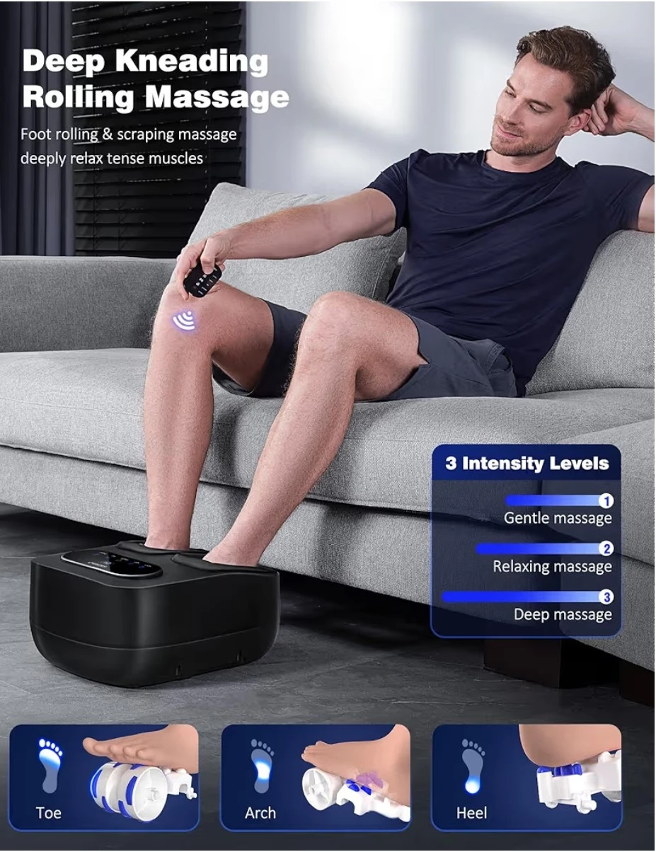 OKNOZE Foot Massager with Heat - photo 5
