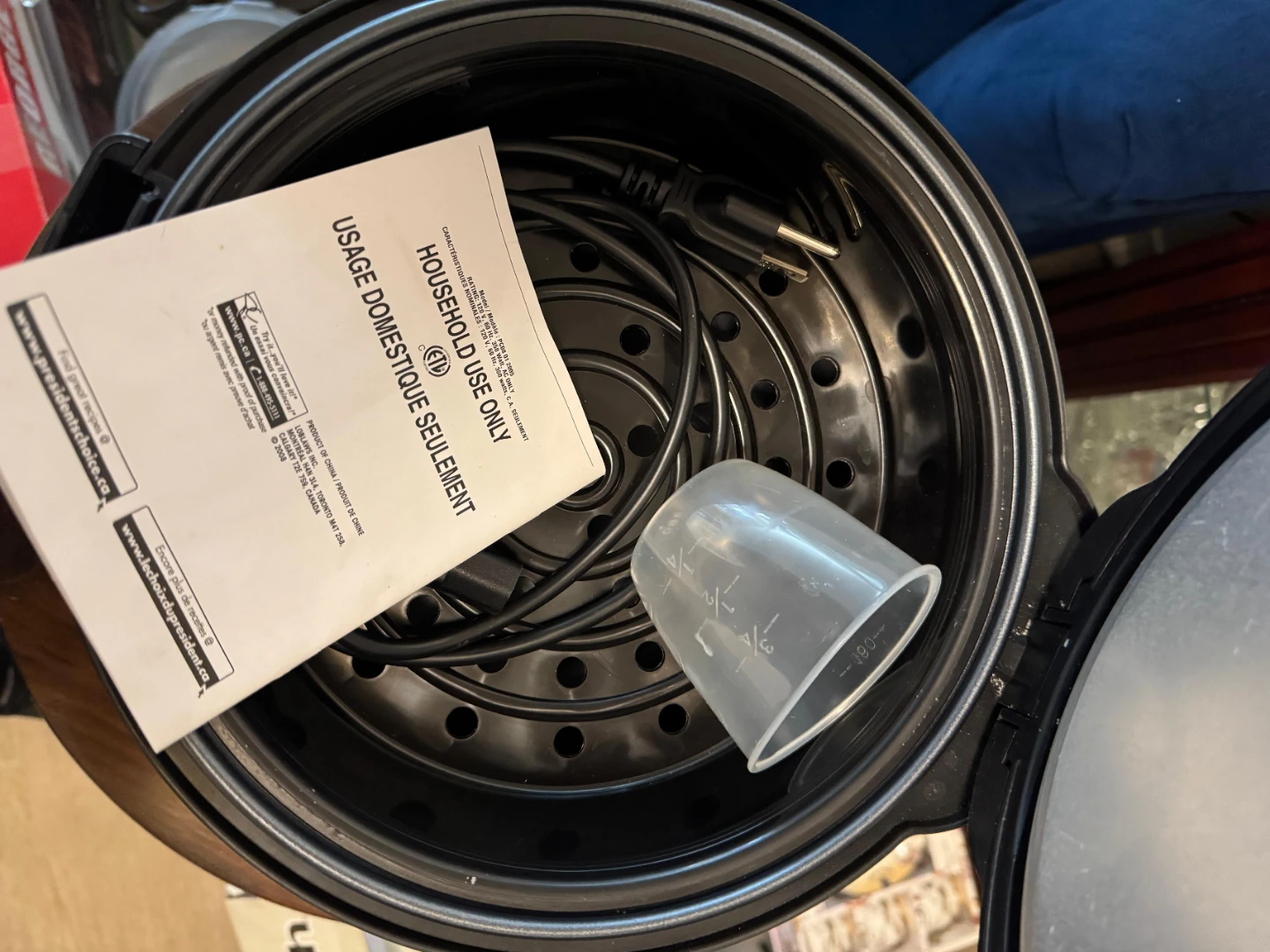 President's Choice Compact Digital Rice Cooker - photo 4