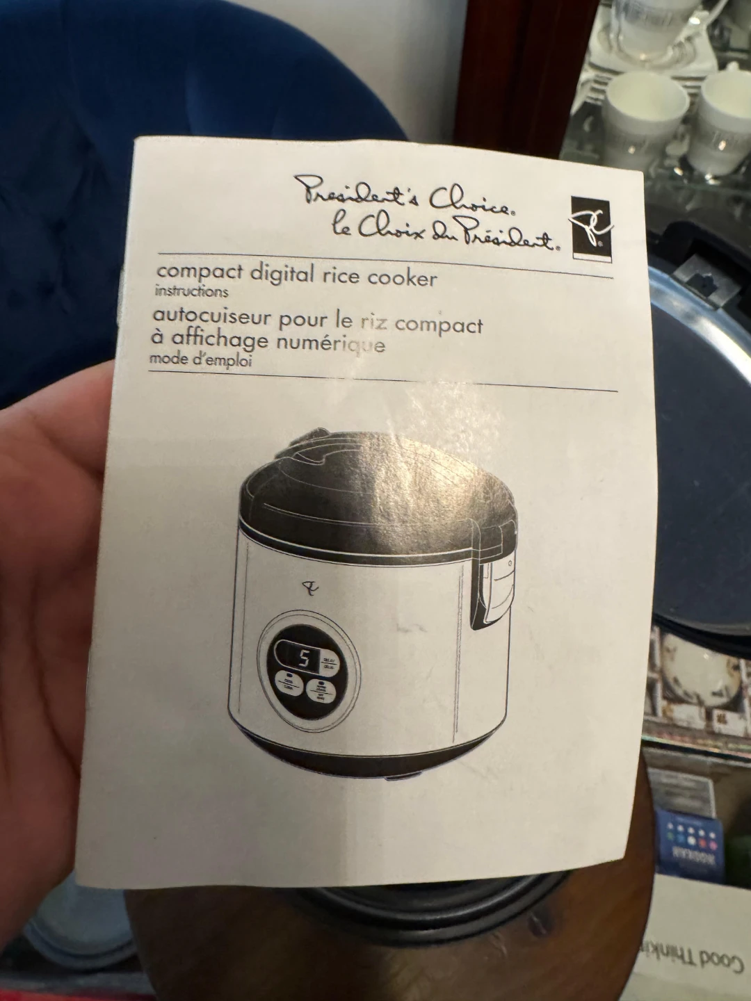 President's Choice Compact Digital Rice Cooker - photo 5