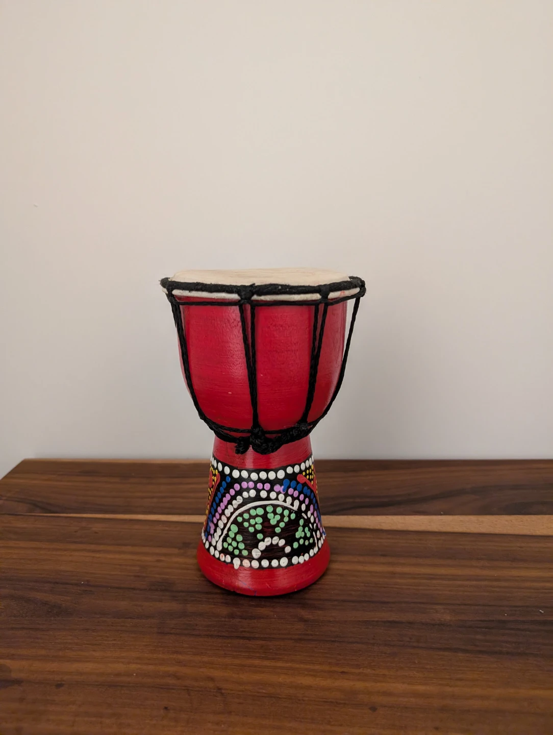 Red Djembe Drum - photo 4