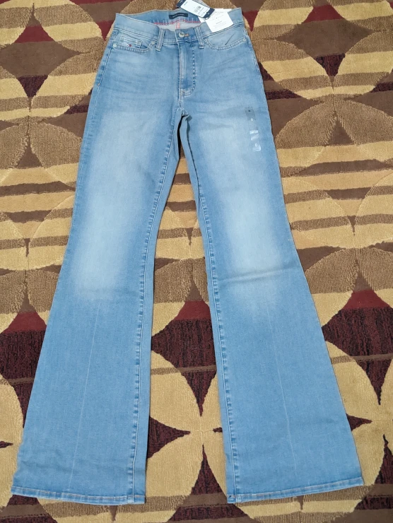 New Tommy Hilfiger Stretch Curve Flare Jeans - Size 0 - photo 2