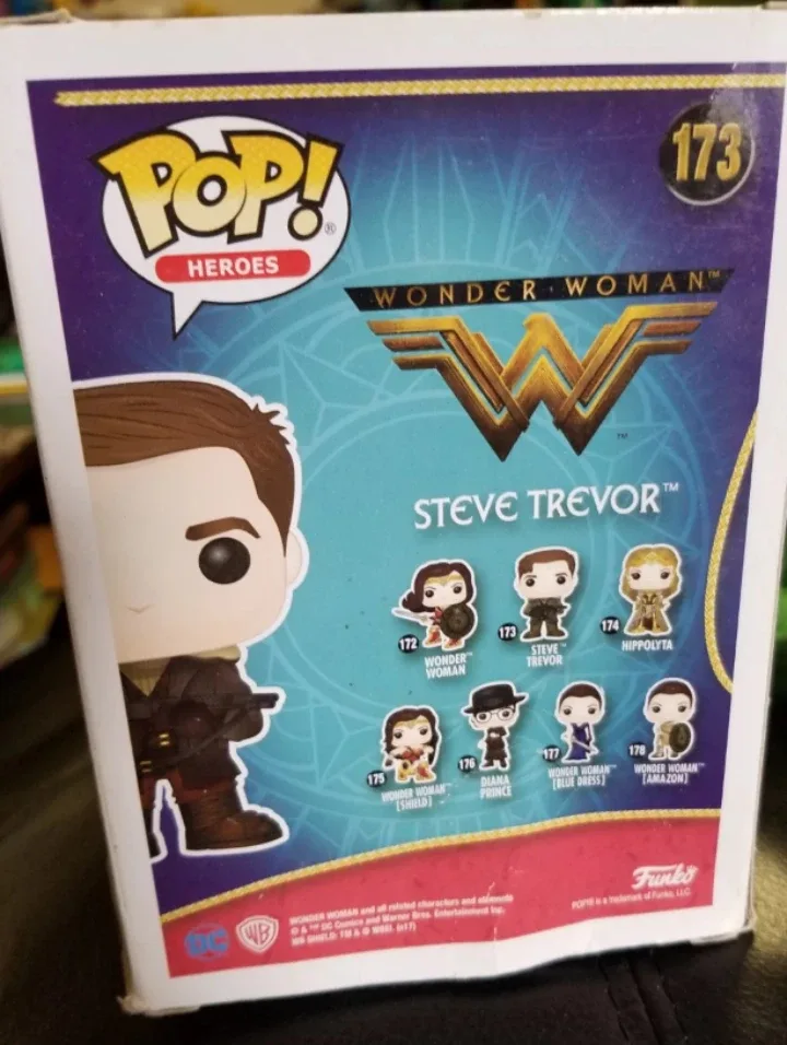 Funko Pop! Heroes Wonder Woman - Steve Trevor #173 🥕 image indicator(4)