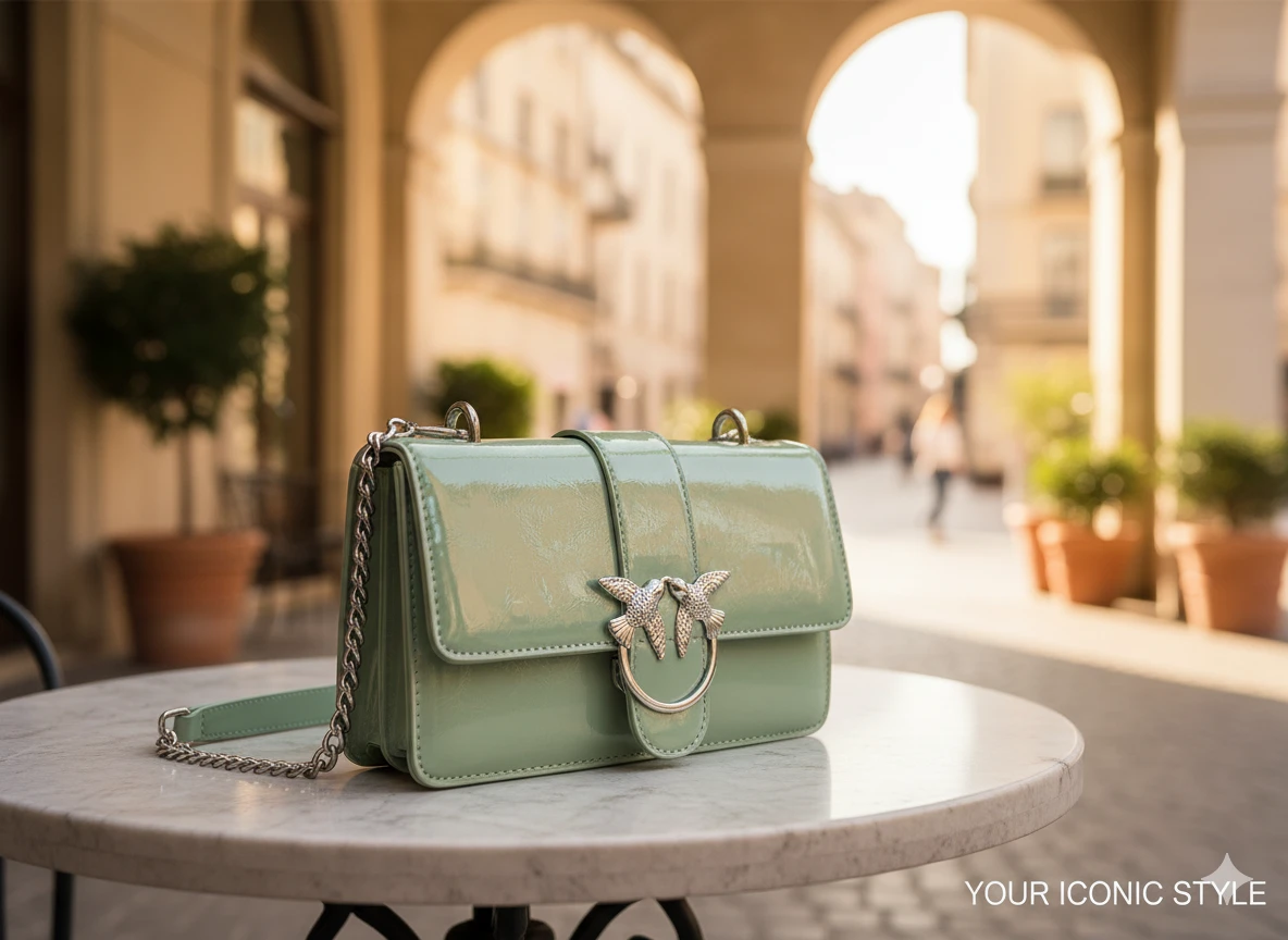 Pinko Love Baby Puff Bag - Green - photo 2