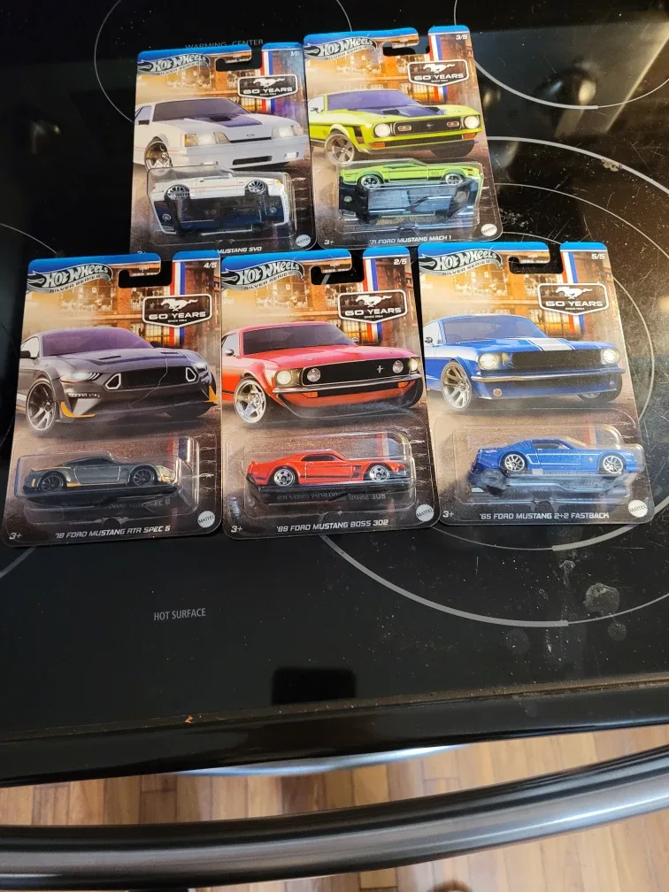 Hot Wheels Ford Mustang Collection - 60 Years