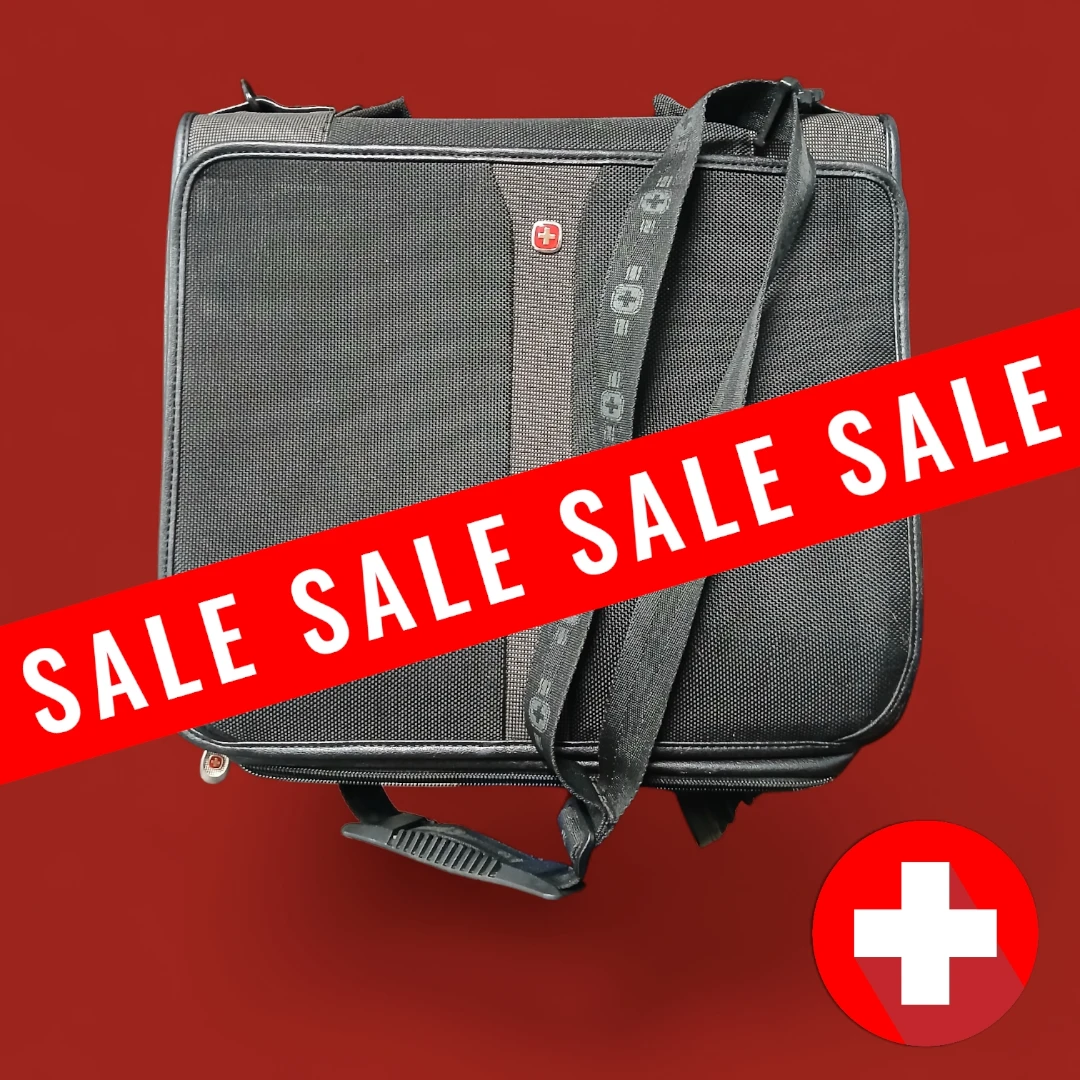 Swiss Black Laptop Bag
