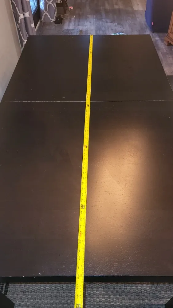 Dining Table with Bench, extendable image indicator(8)