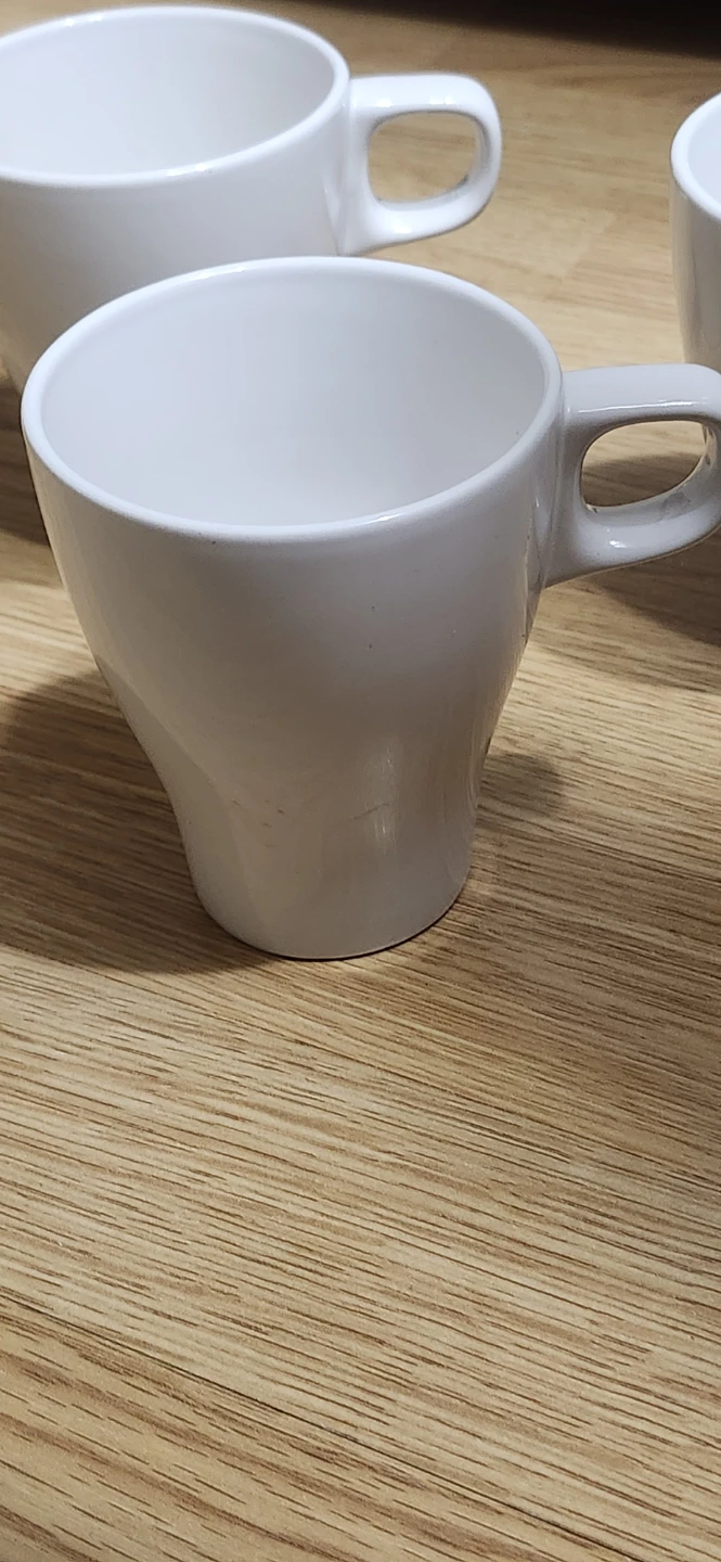Set of 3 White Mugs. Price firm - photo 2