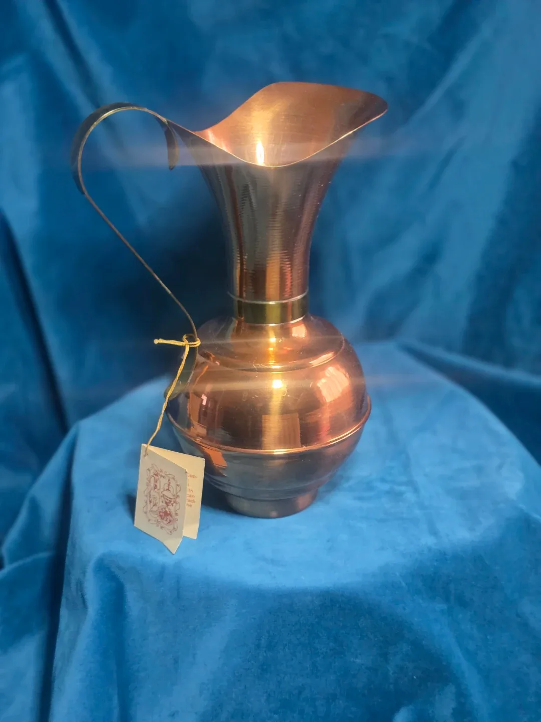 Florentia A. Craft Handcrafted Copper Pitcher