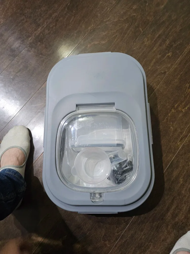 Adjustable Collapsible Pet Food Container image indicator(8)