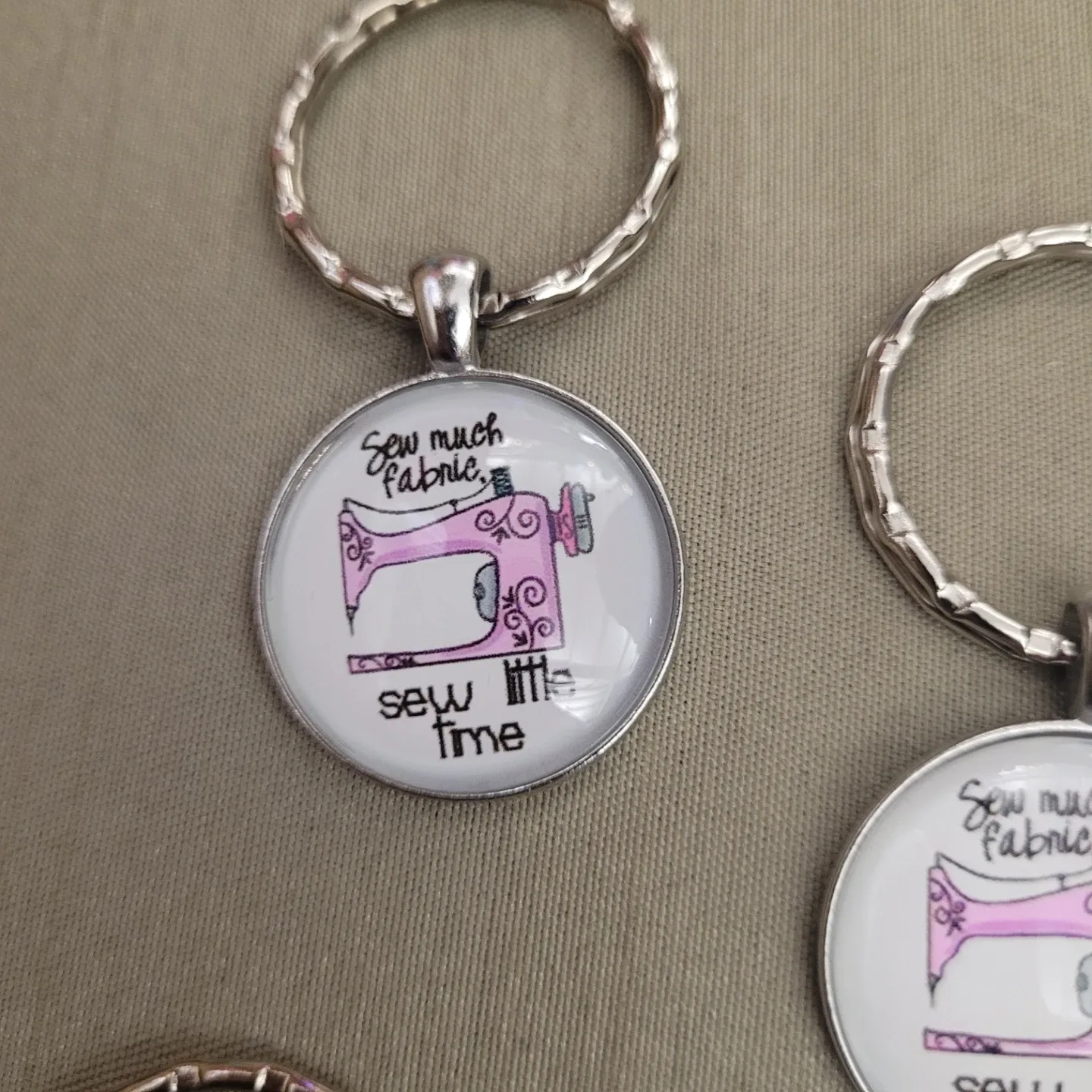 Sewing Keychains Brand New without Tags 3.00 or 2 for 5.00 image indicator(2)