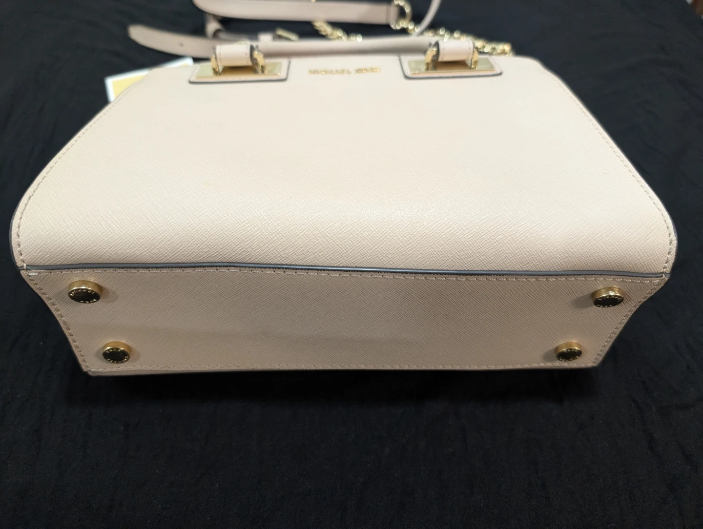 Michael Kors Quinn Small Saffiano Leather Satchel in Pink - photo 3