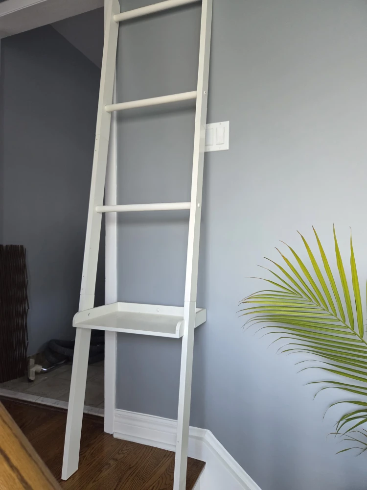 White Ladder Shelf