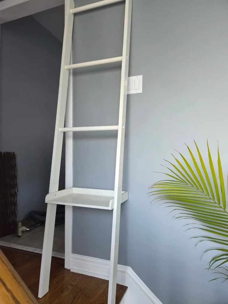 White Ladder Shelf