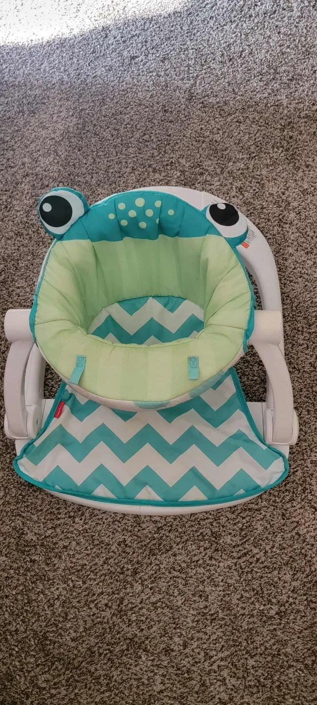 Fisher-Price Sit-Me-Up Floor Seat - Frog