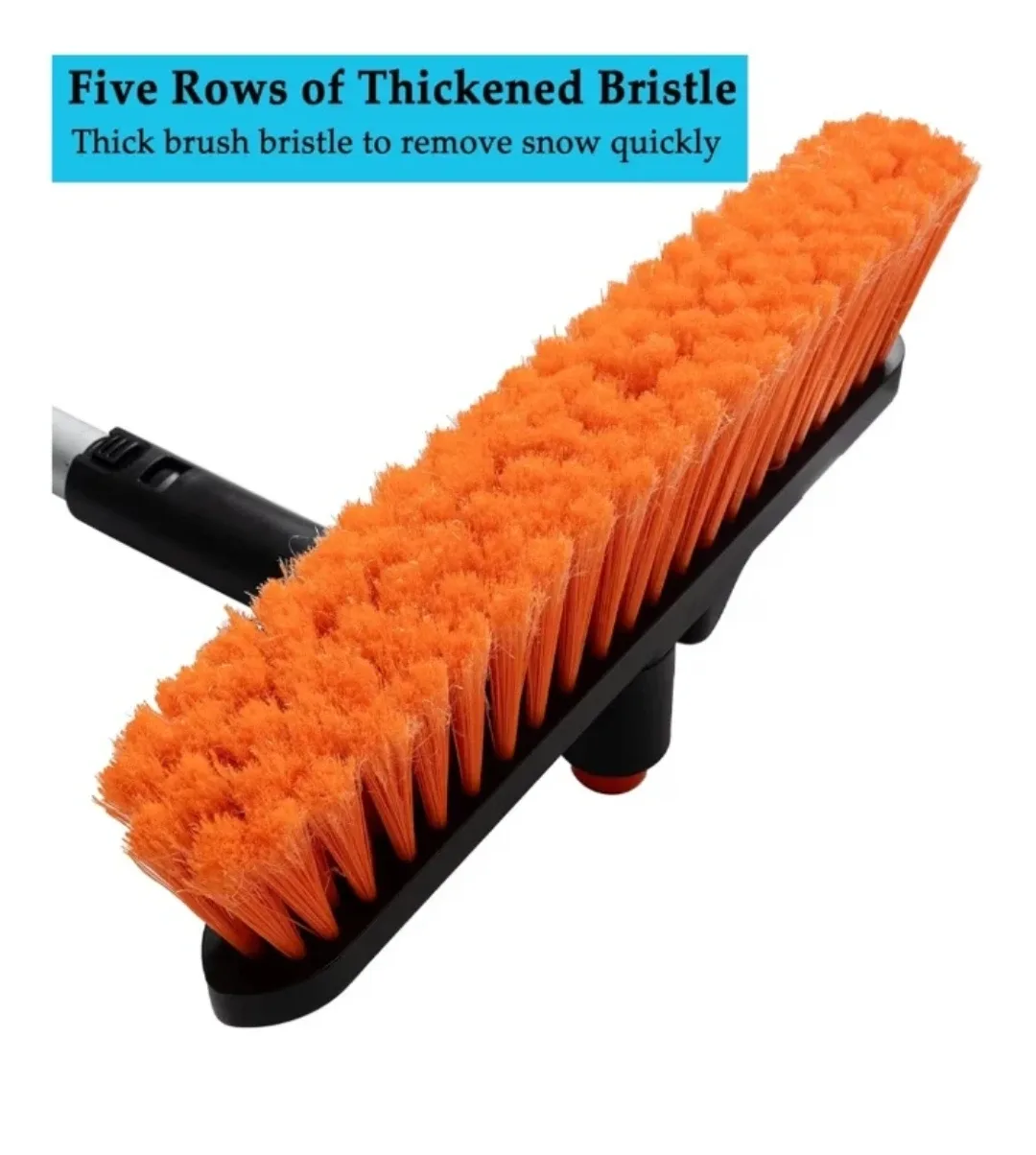 Car Snow Brush with Ice Scraper - Extendable image indicator(8)