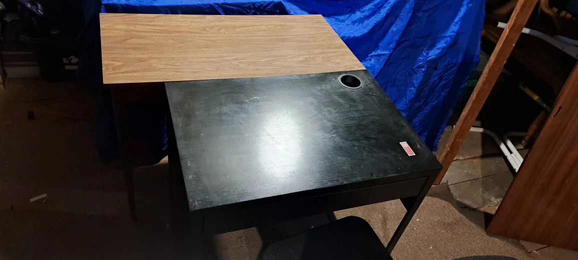 Compact Wooden Desk, two, $35 ea