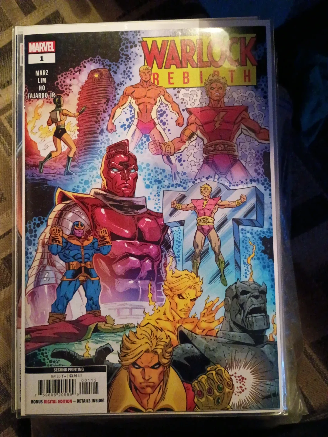 Warlock Rebirth #1 Marvel Comic Book