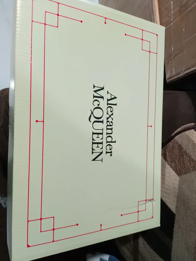 Alexander McQueen Black Leather Sneakers