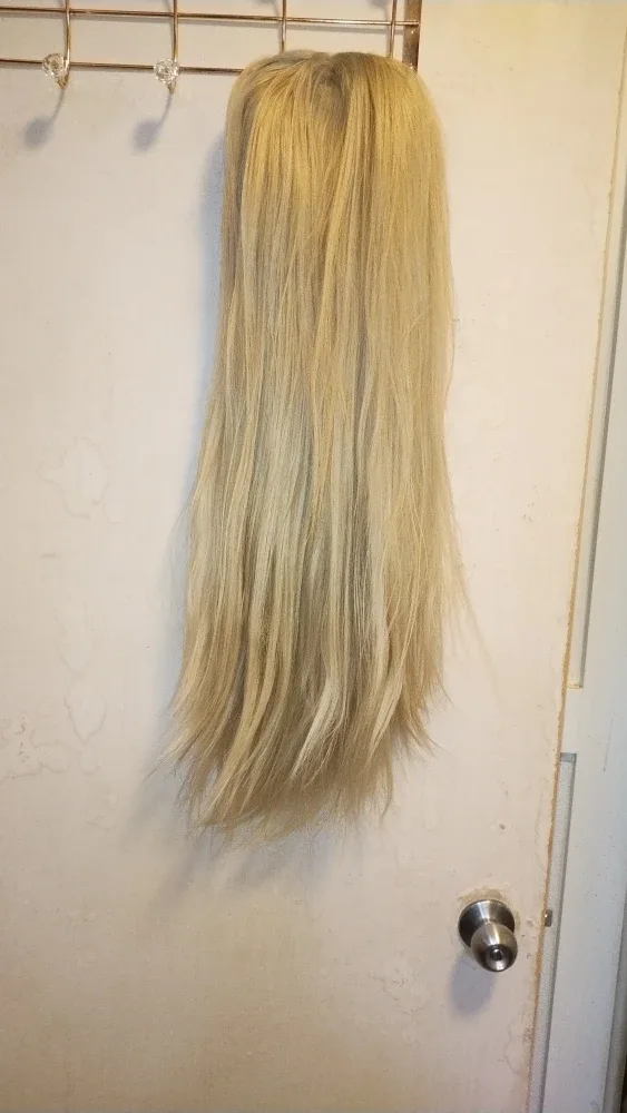 NEW Bellami lacefront blonde wig. image indicator(7)