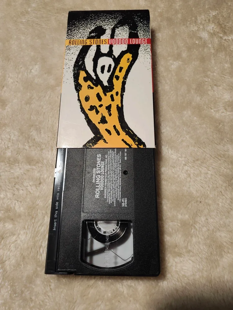 Rolling Stones Voodoo Lounge VHS Tape image indicator(3)