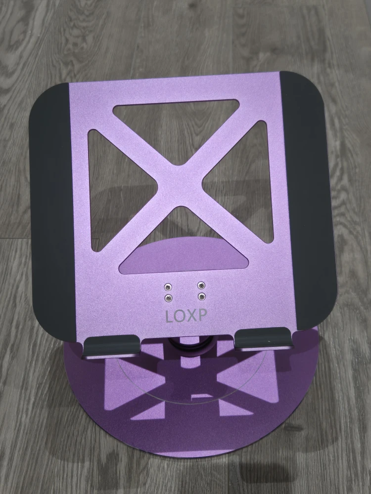 Purple Laptop stand