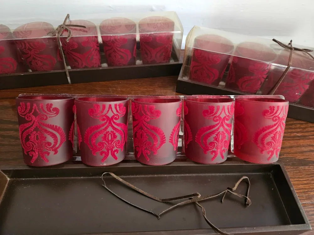 NEW Christmas Candle Holders