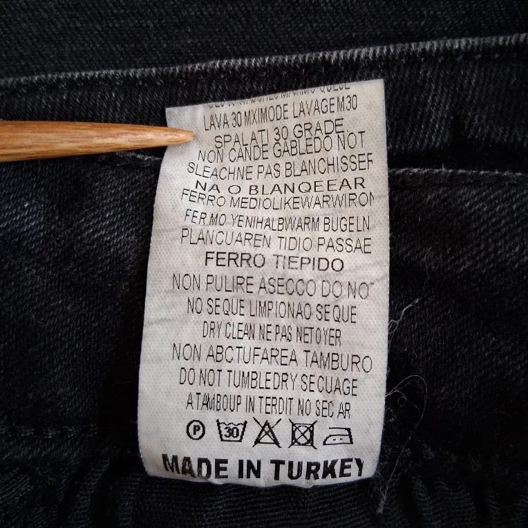 Zipper Detail Jeans Women Sz 24 image indicator(7)