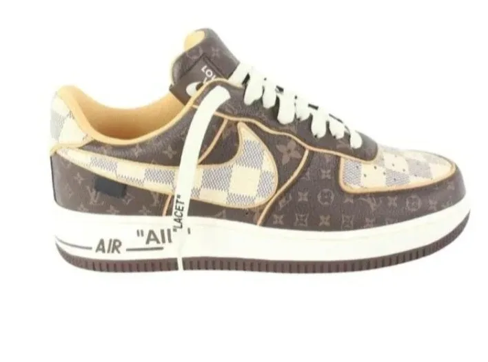 Brand new LV Nike shoes