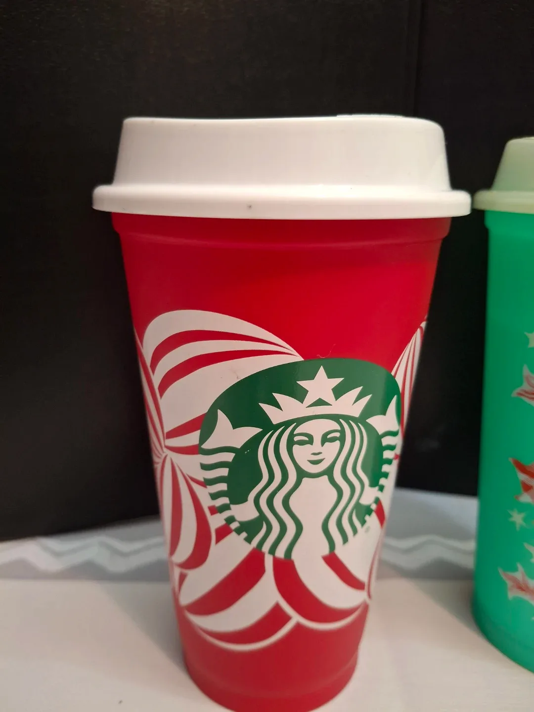 Starbucks Holiday Tumblers - Red & Green image indicator(2)