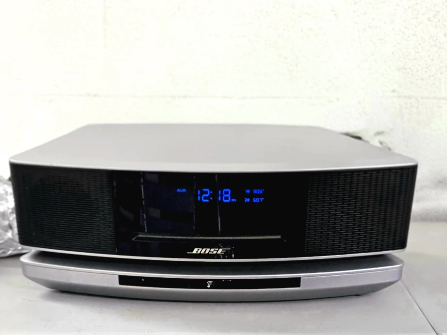 Bose Wave Music System IV w/ Wifi Pedestal - Silver