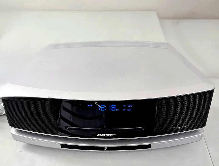 Bose Wave Music System IV w/ Wifi Pedestal - Silver image indicator(2)