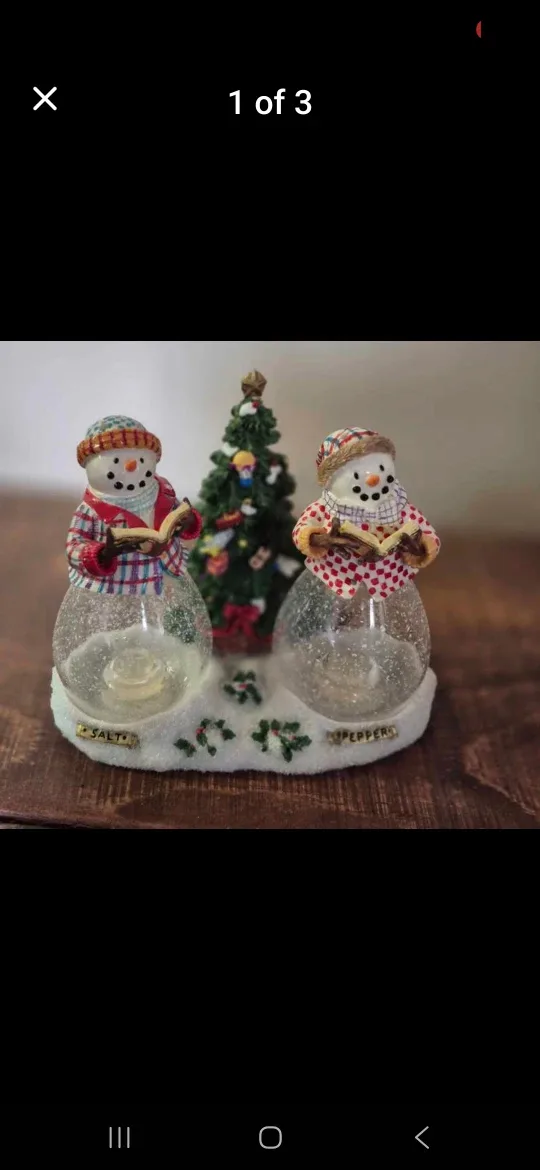 Princess House Salt & Pepper Shakers