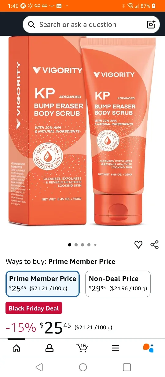 🧡SIX SEALED BOXES OF VIGORITY ERASER & NATURAL BODY SCRUB NEW