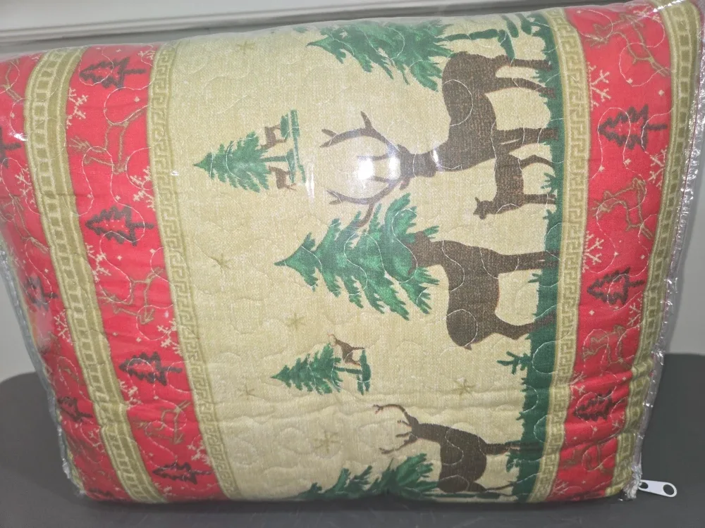 Christmas Reindeer & Tree blanket New
