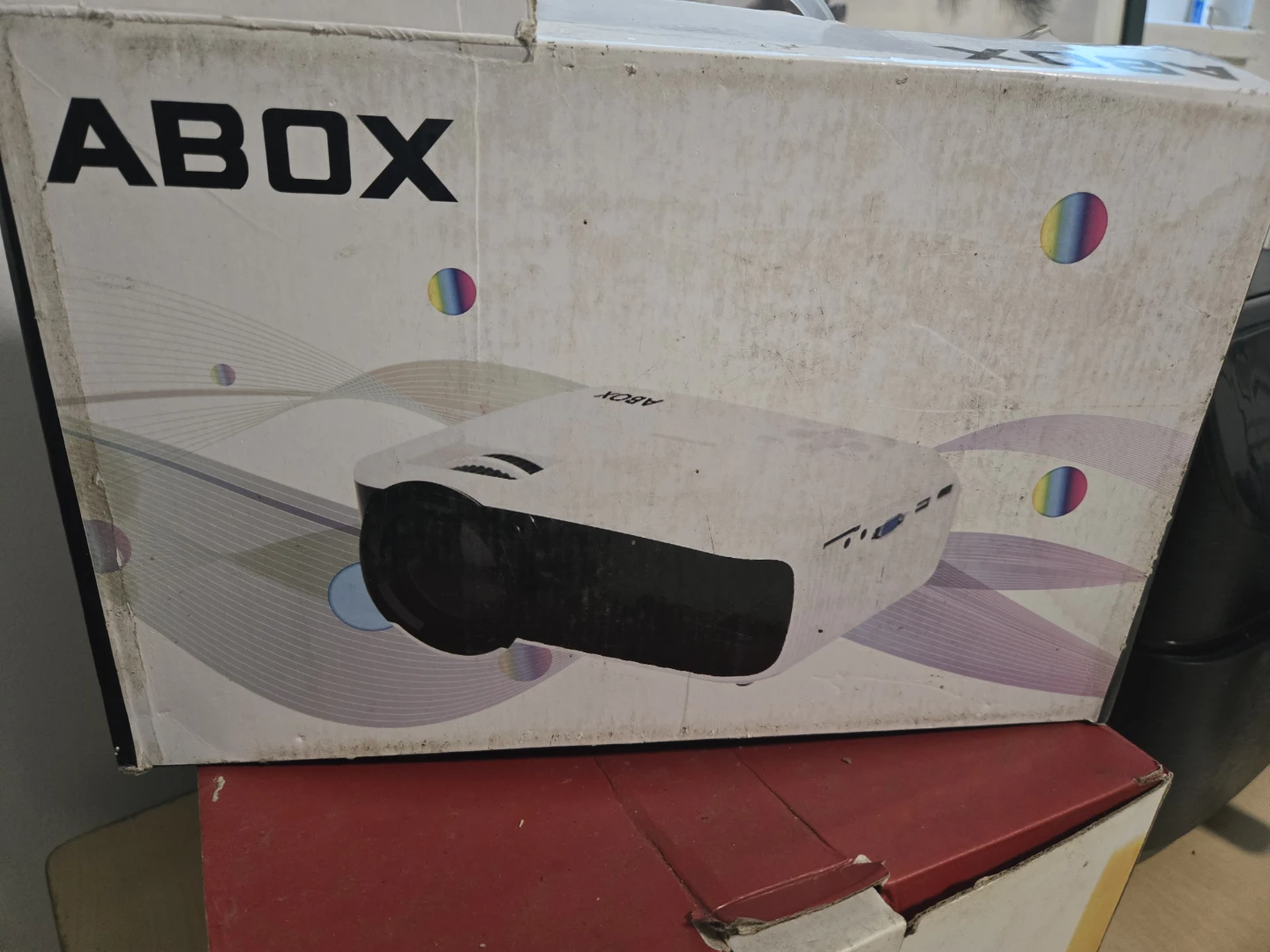 ABOX T22 Projector w/ Remote & Cables - photo 3