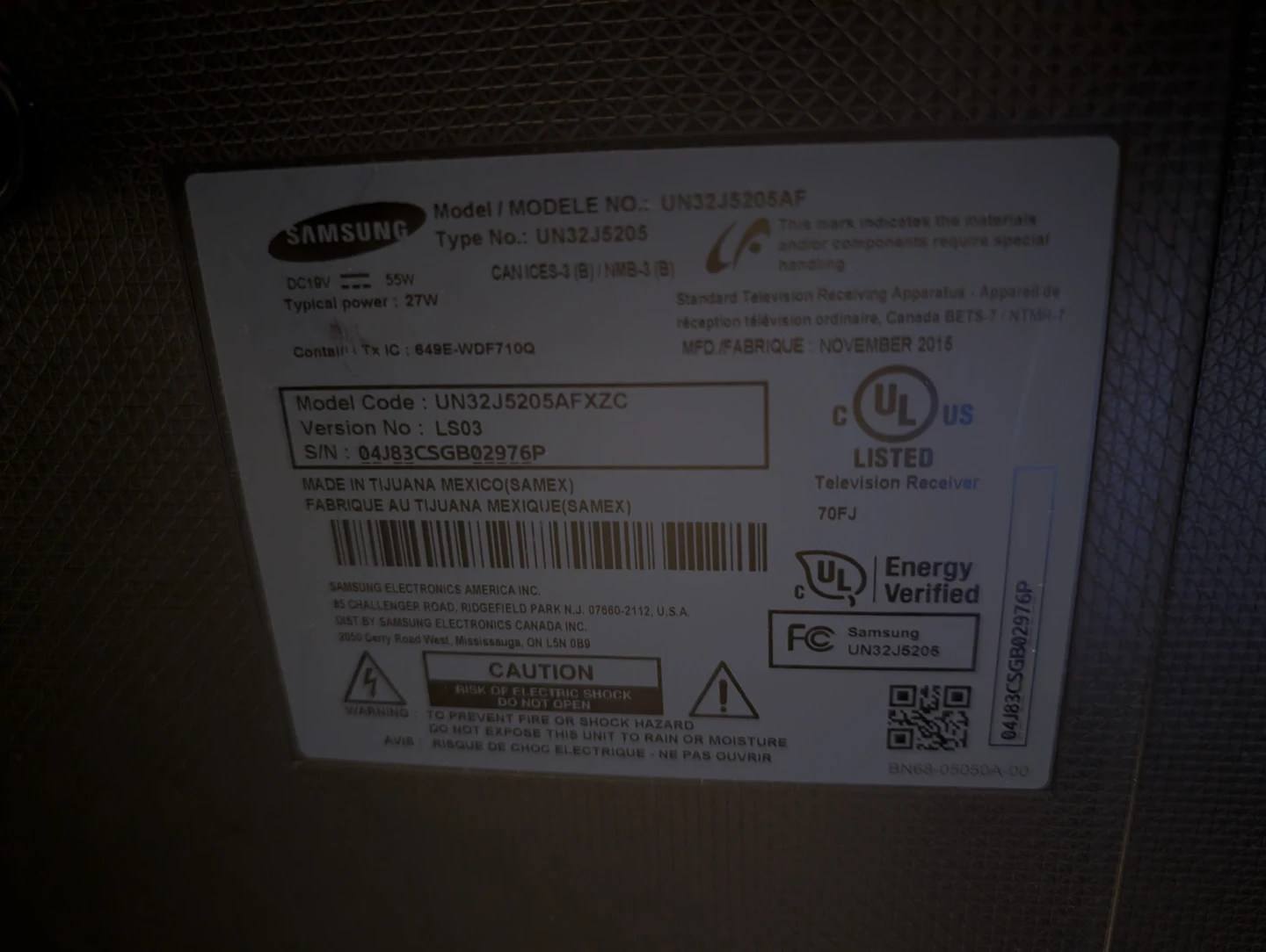 Samsung 32 inch TV - photo 4