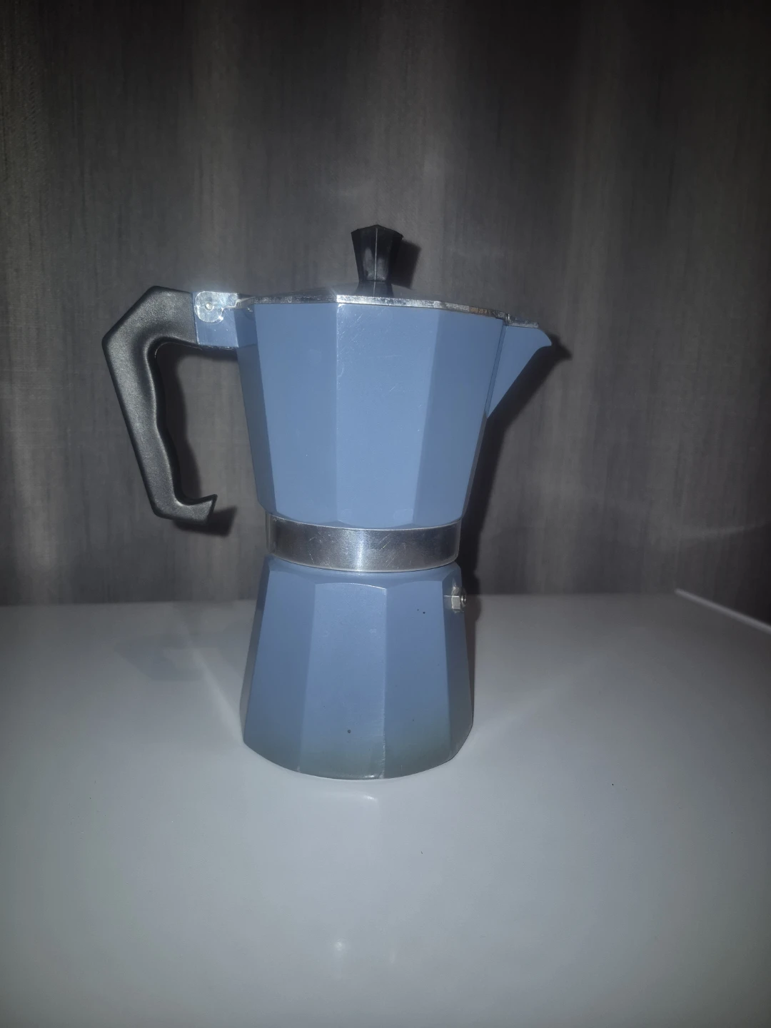 Blue Moka Pot - Espresso Maker