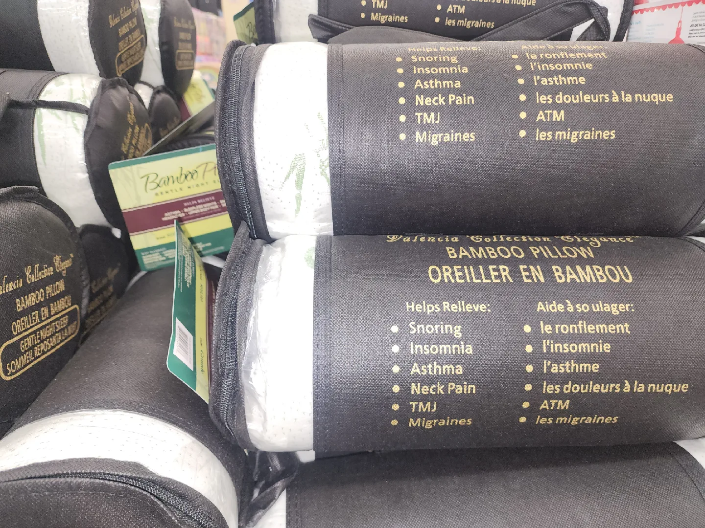 Valencia Collection Elegance Bamboo Pillow image indicator(2)