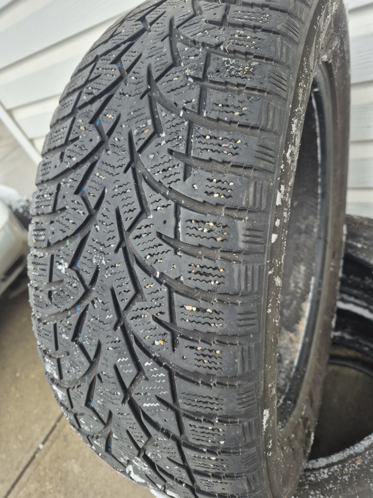 235/55r19 Set of 4 Winter Tires for sale - photo 2
