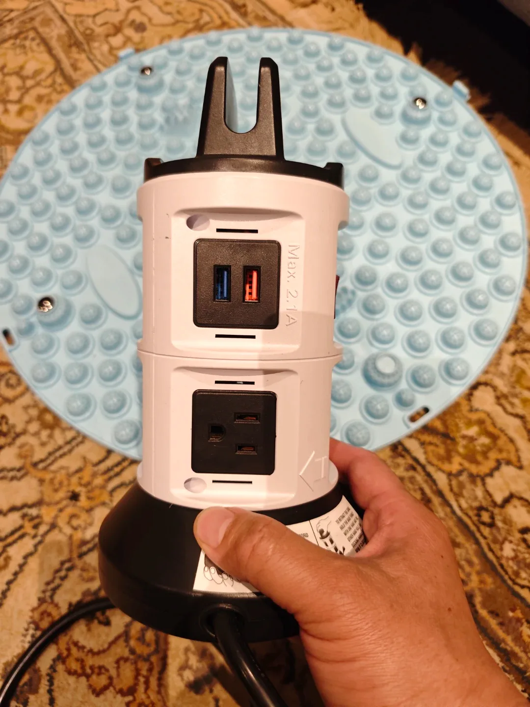 Bell+Howell Spin Power Rotating Outlet Tower image indicator(6)