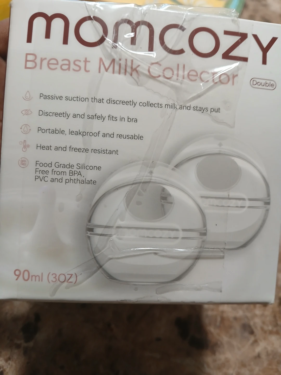 Momcozy Breast Milk Collector (Double) - New!
