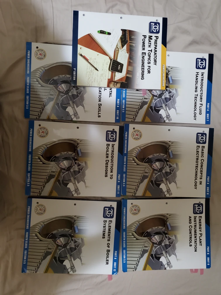 Power Engineering Fourth Class 3.5 Textbooks - photo 2