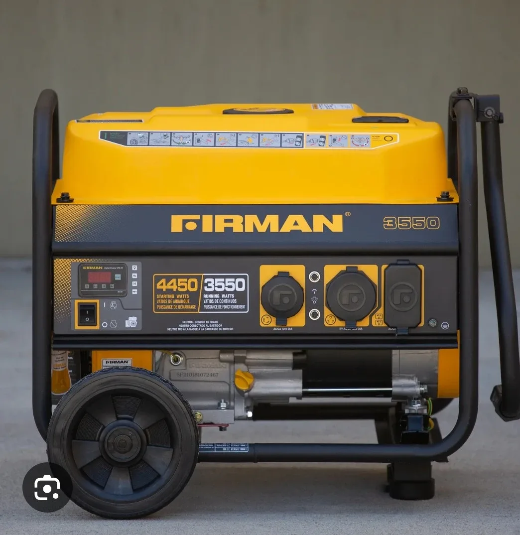 Firman 3550 Generator - 4450 Starting Watts