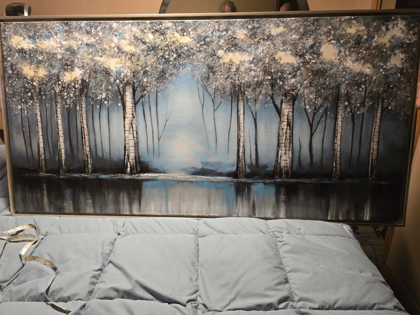 Framed Tree Painting