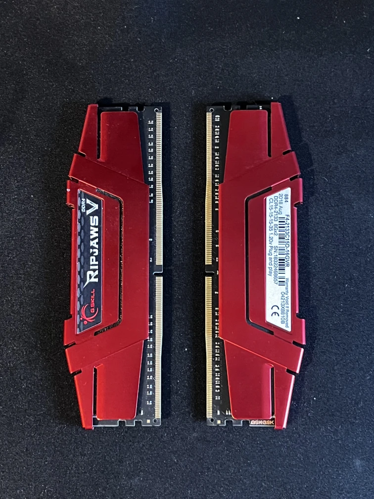 G.Skill Ripjaws V DDR4 16GB (2x8GB) Red RAM - photo 2