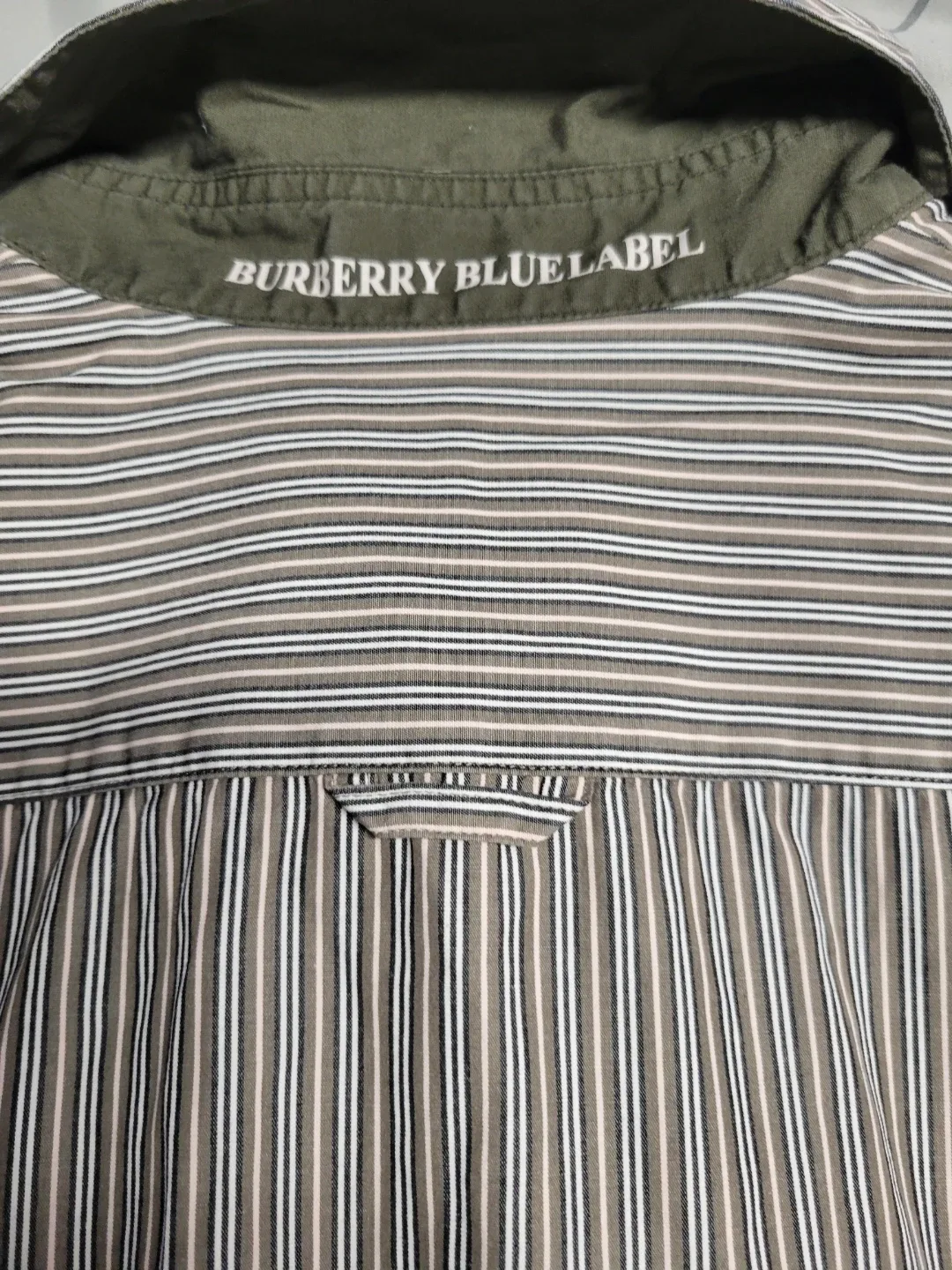 Burberry Blue Label Striped Button-Up Shirt - Size 38 image indicator(8)