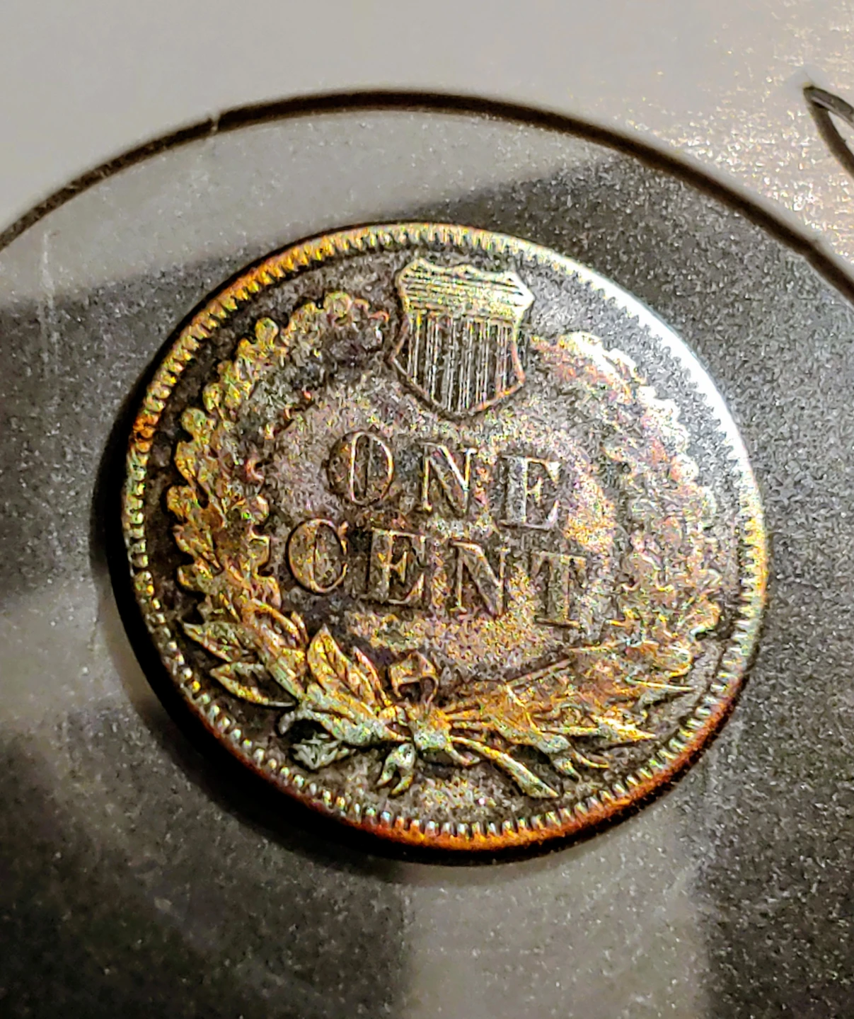 1884 Indian Head Cent Coin - photo 2